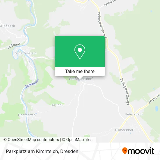 Карта Parkplatz am Kirchteich