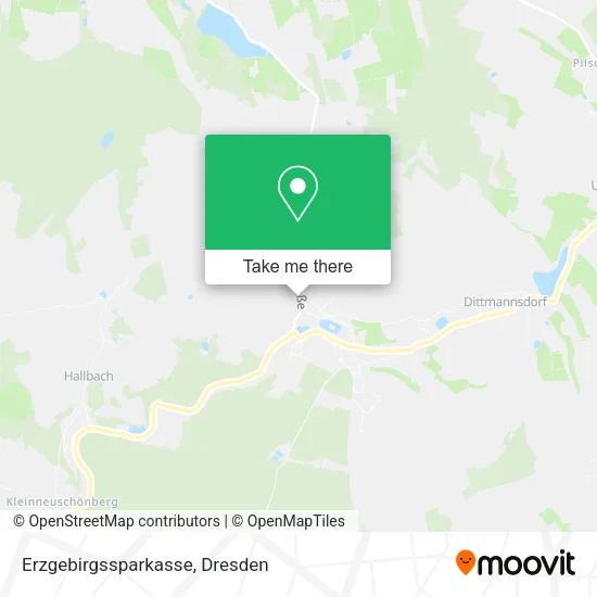 Карта Erzgebirgssparkasse