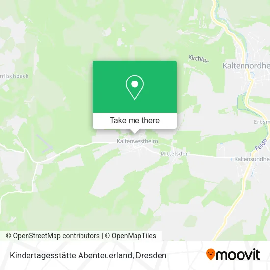 Карта Kindertagesstätte Abenteuerland
