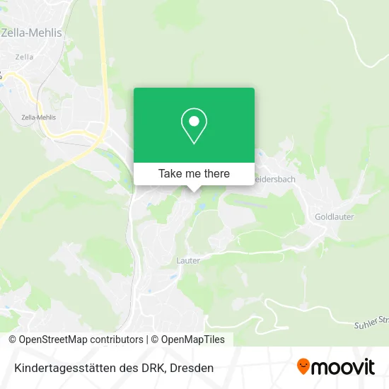 Карта Kindertagesstätten des DRK