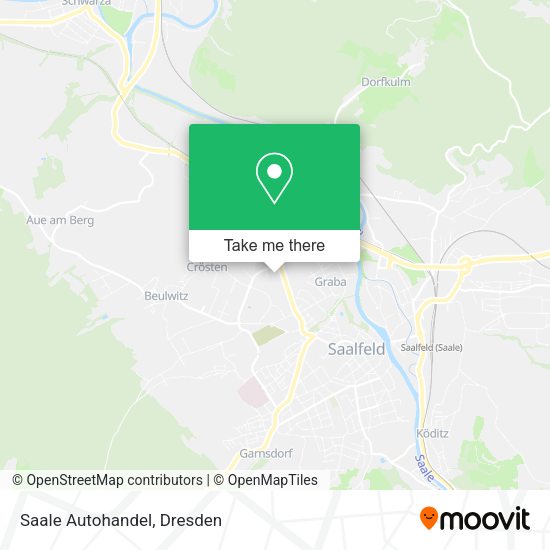 Карта Saale Autohandel