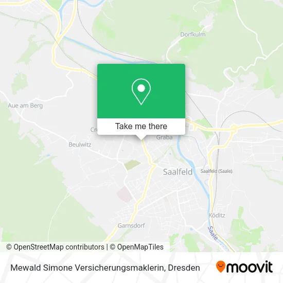 Карта Mewald Simone Versicherungsmaklerin
