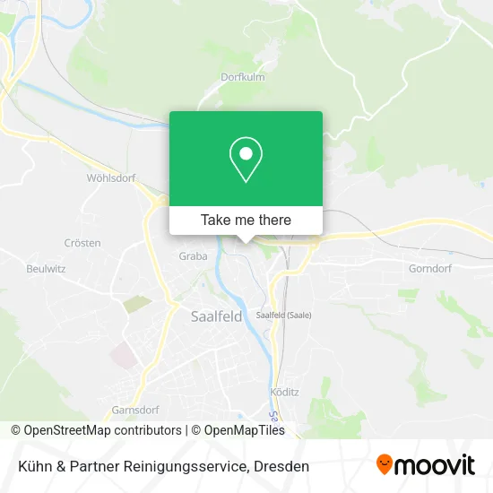 Карта Kühn & Partner Reinigungsservice