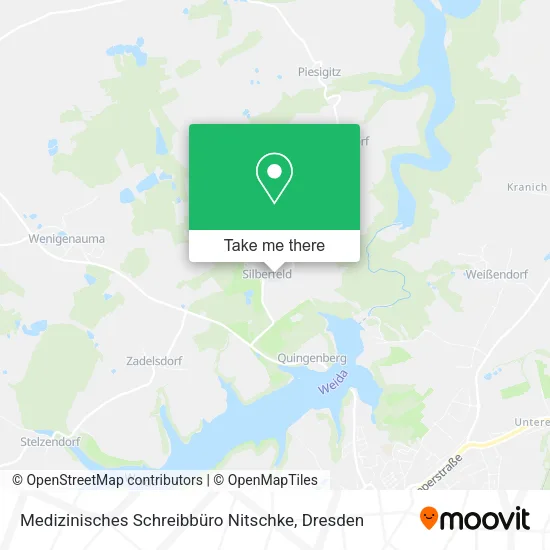 Карта Medizinisches Schreibbüro Nitschke