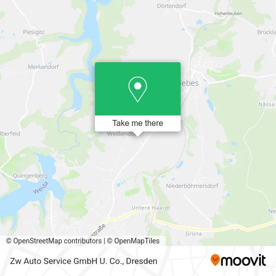 Карта Zw Auto Service GmbH U. Co.