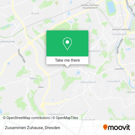 Карта Zusammen Zuhause