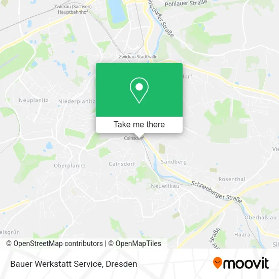 Карта Bauer Werkstatt Service