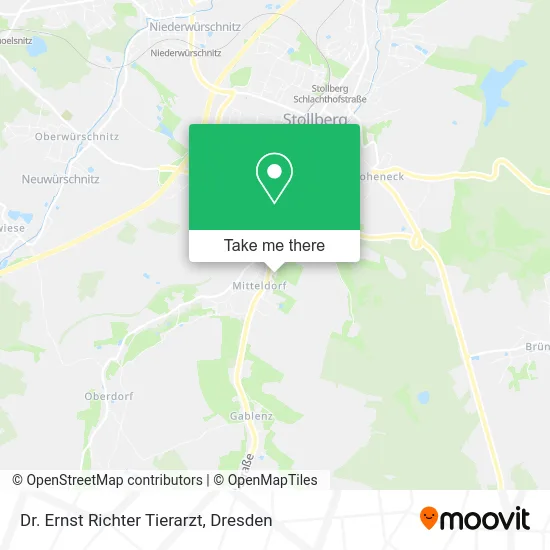 Dr. Ernst Richter Tierarzt map