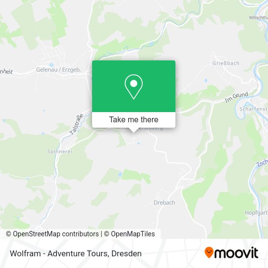 Карта Wolfram - Adventure Tours
