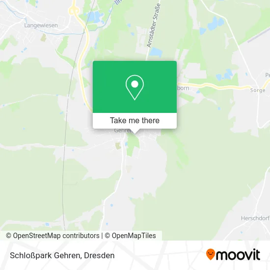 Карта Schloßpark Gehren
