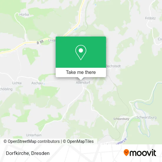 Карта Dorfkirche