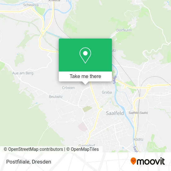 Карта Postfiliale