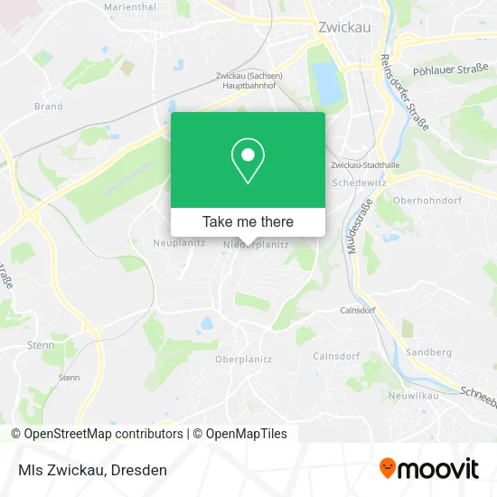 Карта Mls Zwickau