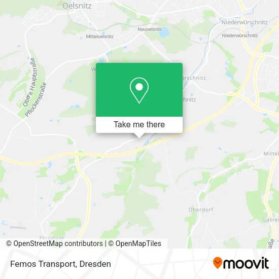 Карта Femos Transport