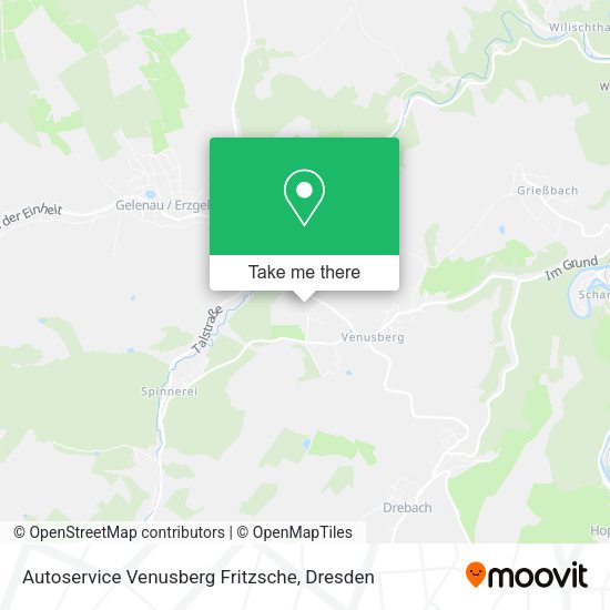 Карта Autoservice Venusberg Fritzsche