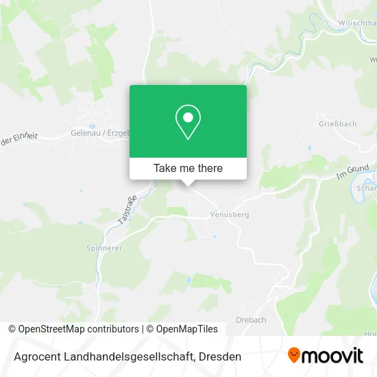 Agrocent Landhandelsgesellschaft map