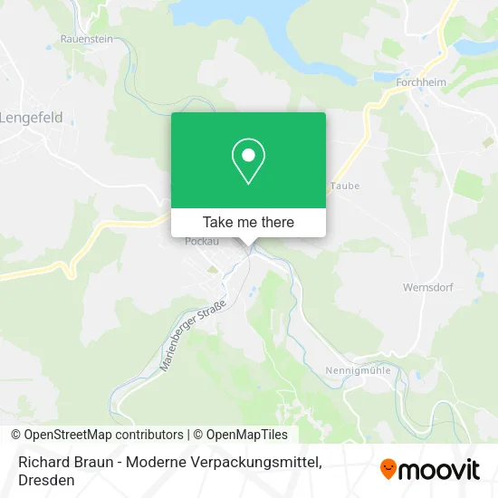 Карта Richard Braun - Moderne Verpackungsmittel