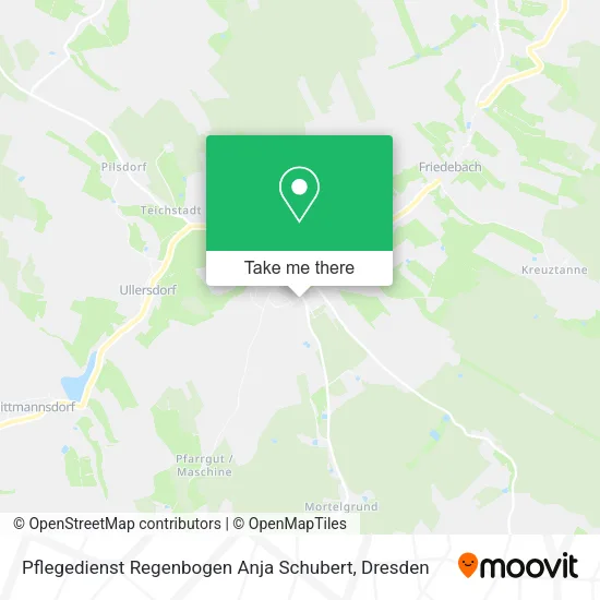 Карта Pflegedienst Regenbogen Anja Schubert