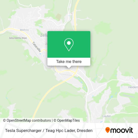 Карта Tesla Supercharger / Teag Hpc Lader