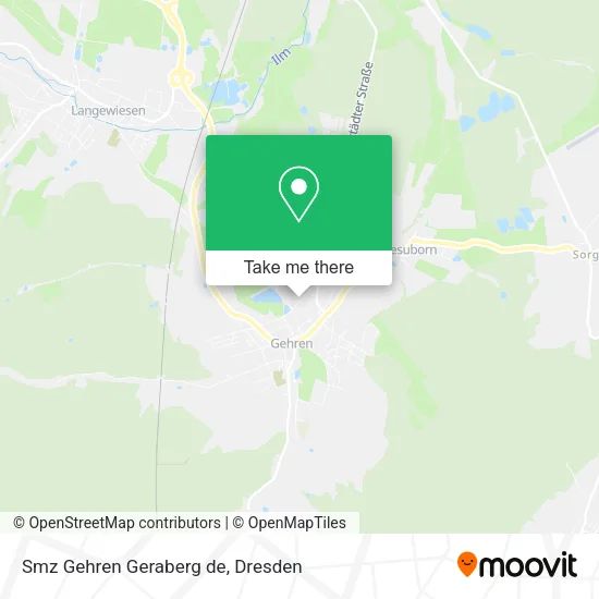 Карта Smz Gehren Geraberg de
