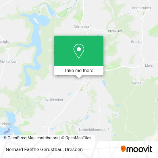 Карта Gerhard Faethe Gerüstbau