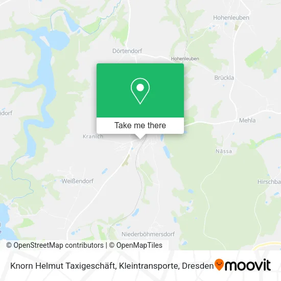 Карта Knorn Helmut Taxigeschäft, Kleintransporte