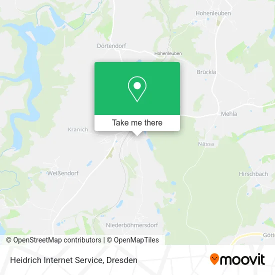 Карта Heidrich Internet Service