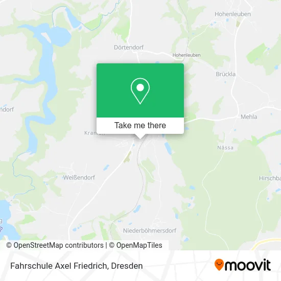 Карта Fahrschule Axel Friedrich