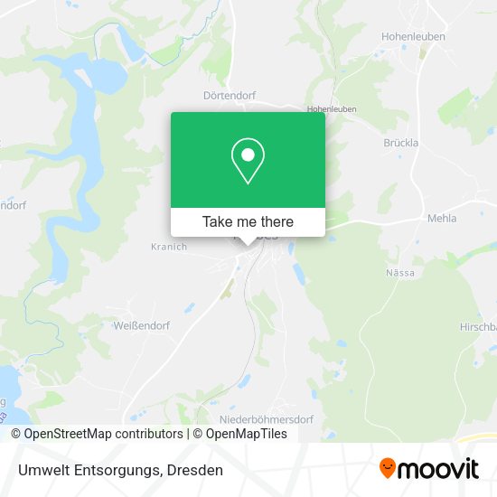 Карта Umwelt Entsorgungs