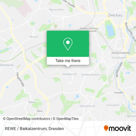 Карта REWE / Baikalzentrum