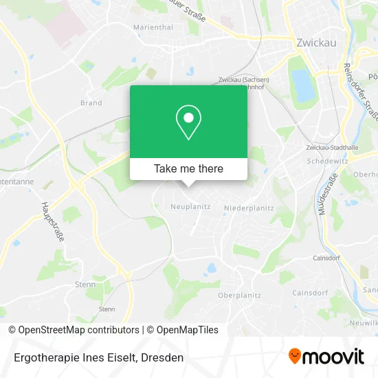 Карта Ergotherapie Ines Eiselt