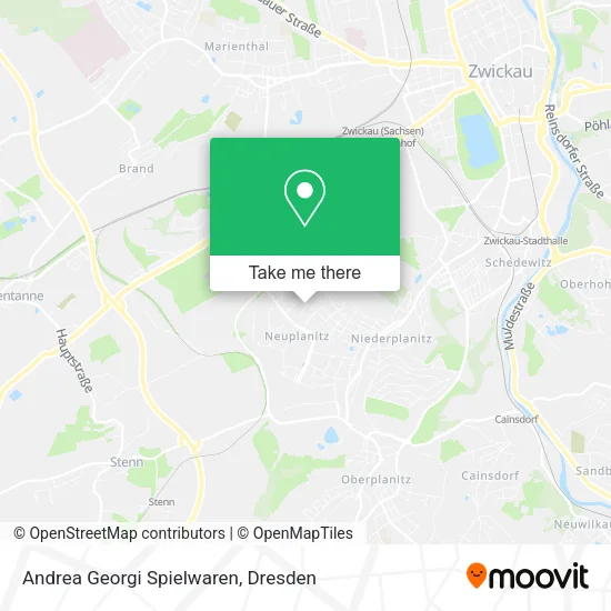 Карта Andrea Georgi Spielwaren