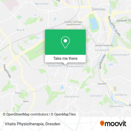 Карта Vitalis Physiotherapie
