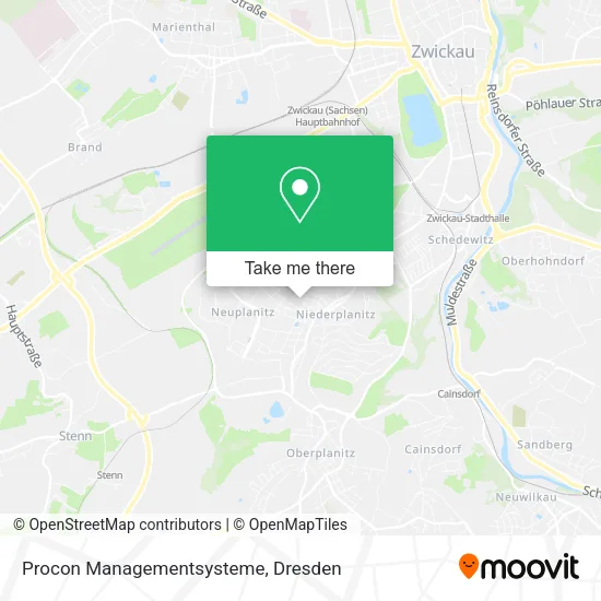 Карта Procon Managementsysteme