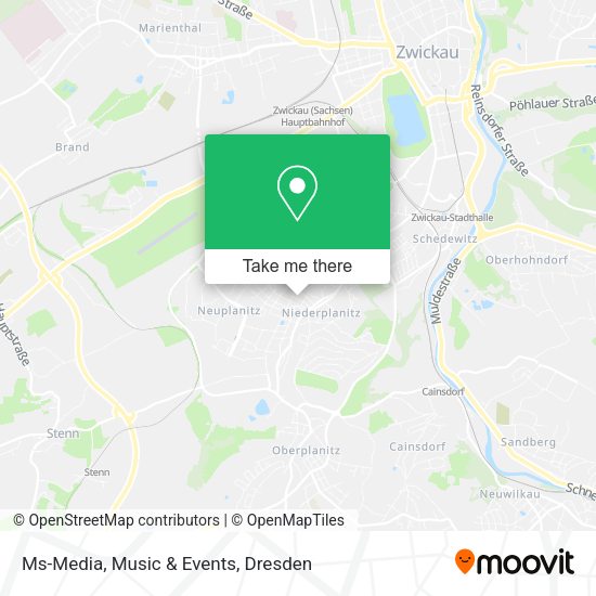 Карта Ms-Media, Music & Events
