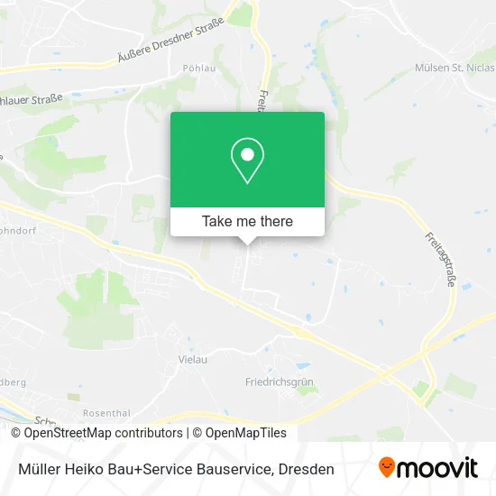 Карта Müller Heiko Bau+Service Bauservice