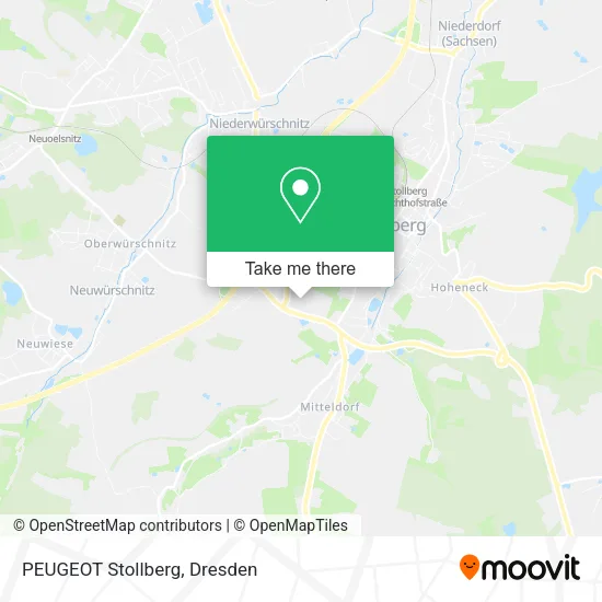 Карта PEUGEOT Stollberg