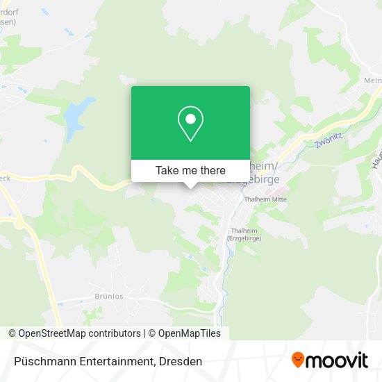 Карта Püschmann Entertainment