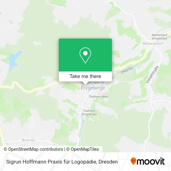 Карта Sigrun Hoffmann Praxis für Logopädie