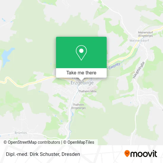 Карта Dipl.-med. Dirk Schuster