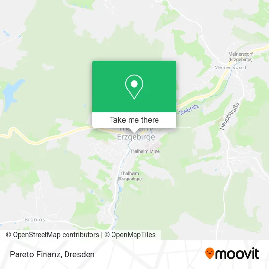 Карта Pareto Finanz