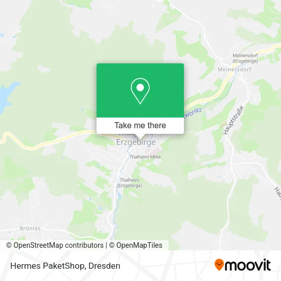 Карта Hermes PaketShop