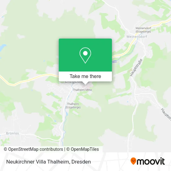 Карта Neukirchner Villa Thalheim