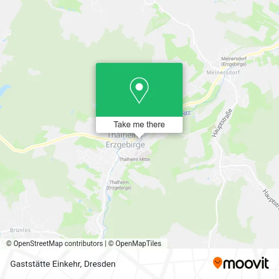 Карта Gaststätte Einkehr