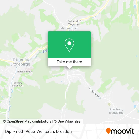Карта Dipl.-med. Petra Weilbach
