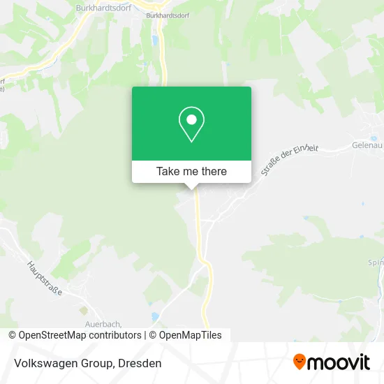 Карта Volkswagen Group