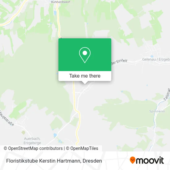 Карта Floristikstube Kerstin Hartmann