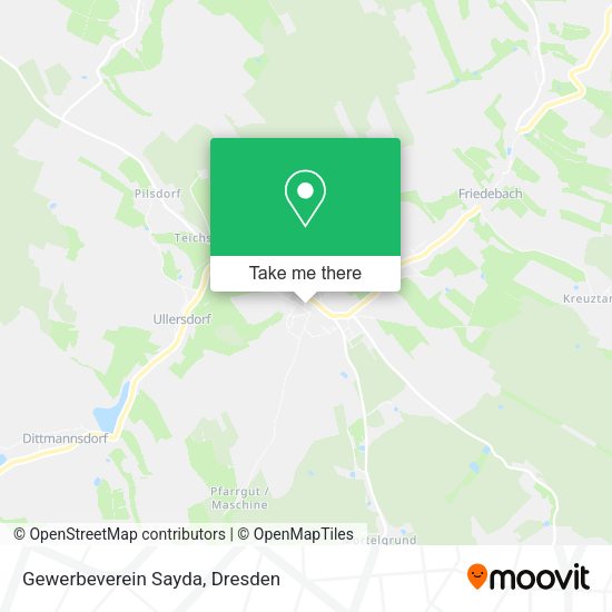 Карта Gewerbeverein Sayda