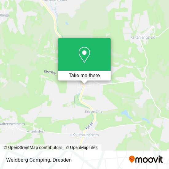 Карта Weidberg Camping