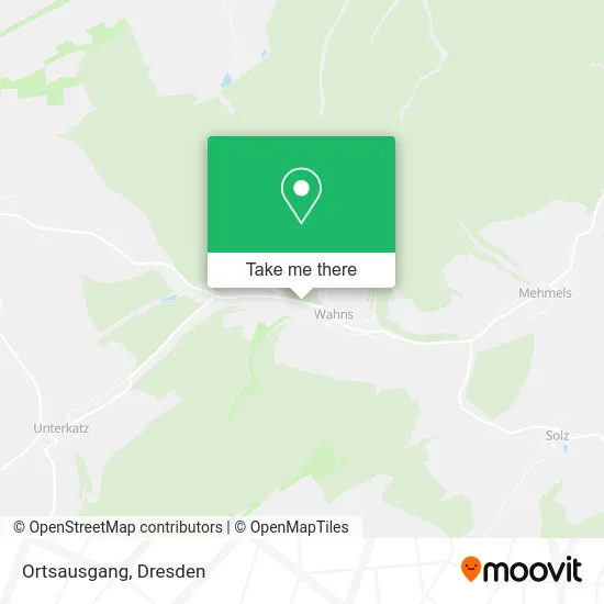 Карта Ortsausgang